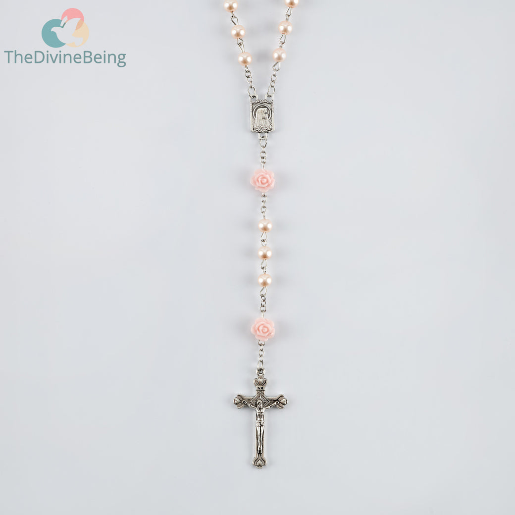 Pink Rosary of Our Lady's Embrace