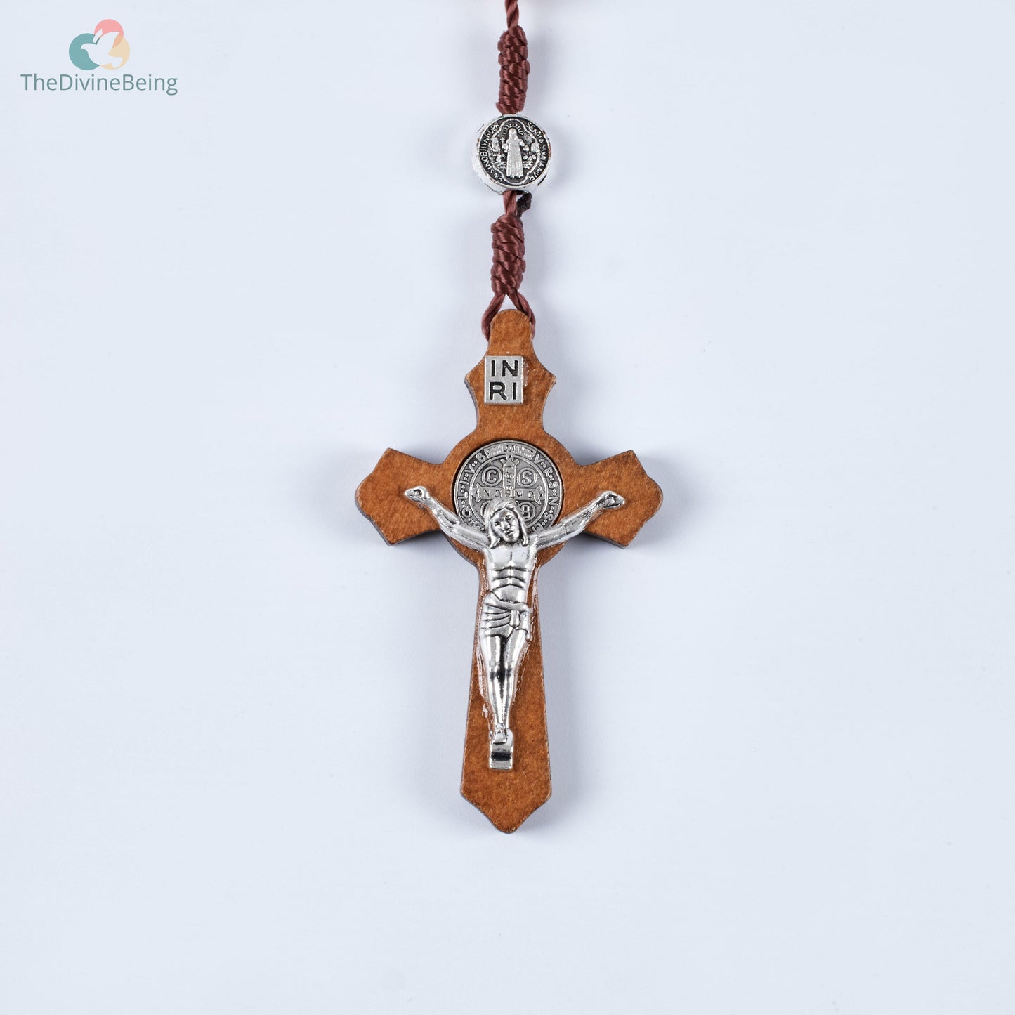 St. Benedict Wooden Rosary