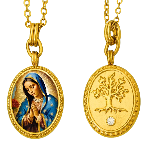 The Guadalupe Tree of Life Pendant