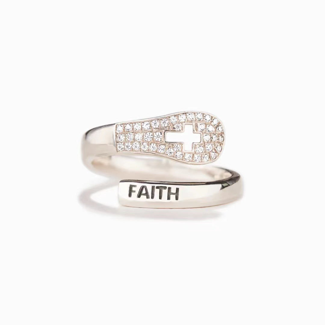 Cross of Faith Ring