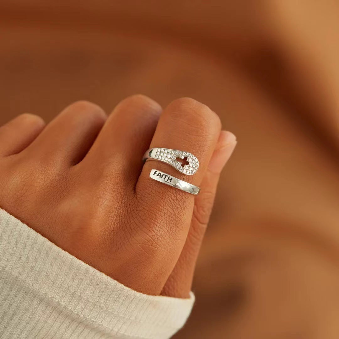Cross of Faith Ring
