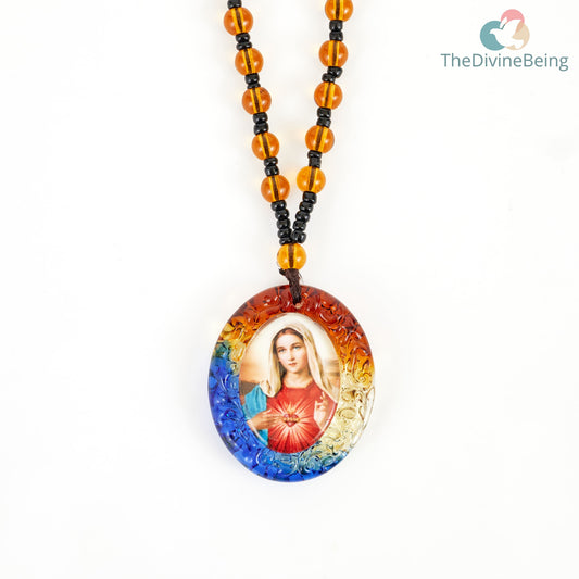 Heart of Mary Pendant