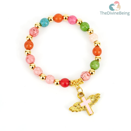 Rainbow Angel Bracelet