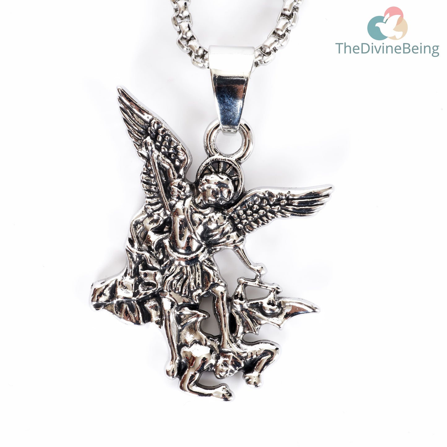 3D St. Michael Pendant