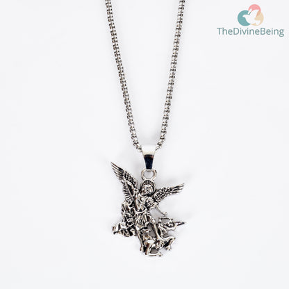 3D St. Michael Pendant