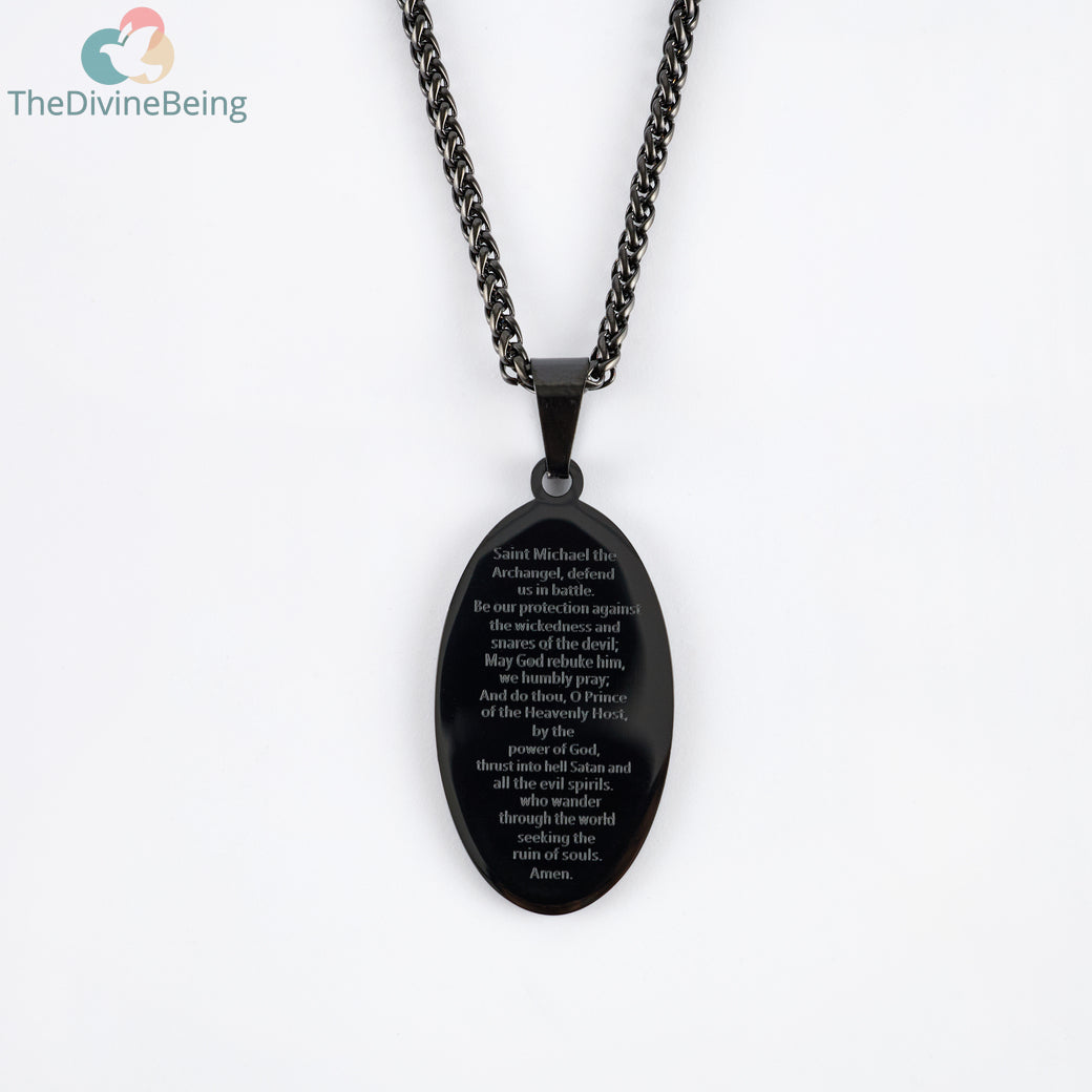 St. Michael Prayer Pendant