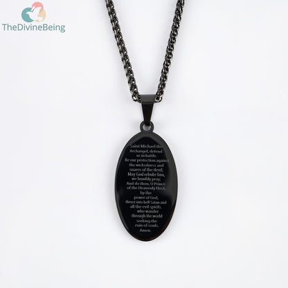St. Michael Prayer Pendant