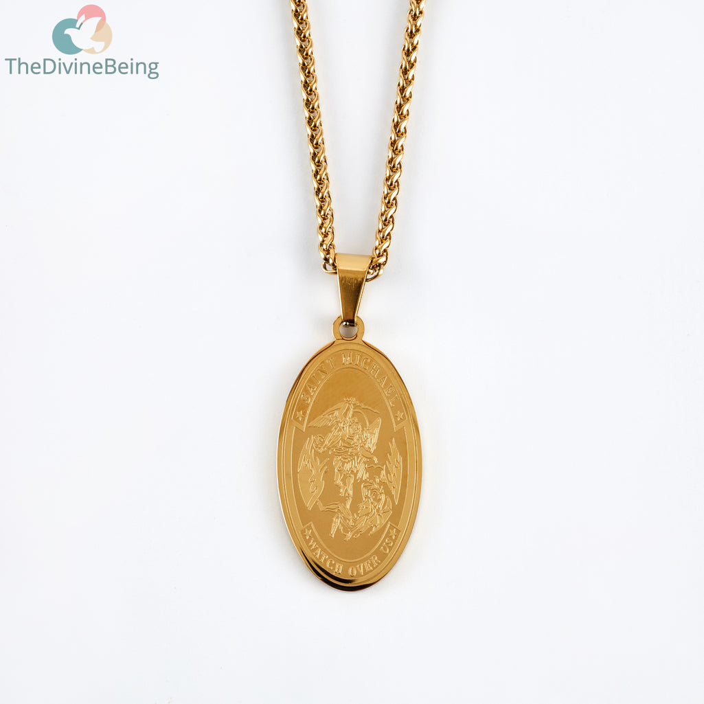 St. Michael Prayer Pendant