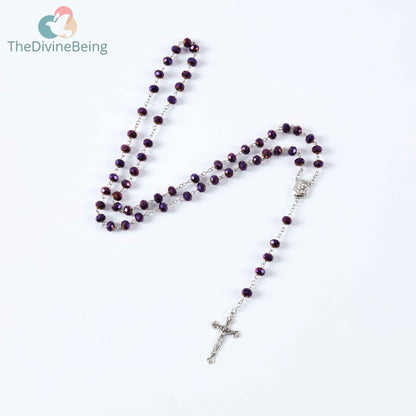 Purple Rosary of Jerusalem (Limited Edition!)