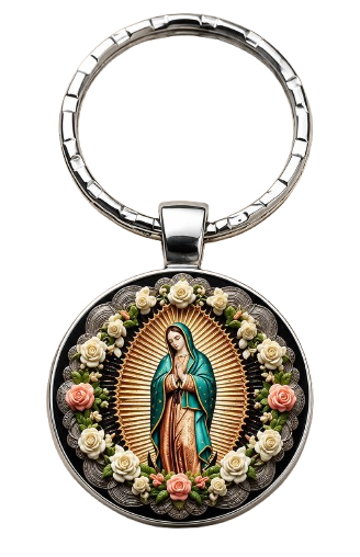 Our Lady of Guadalupe Keychain