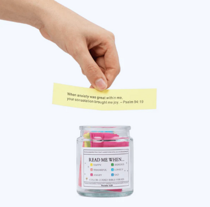 Bible Verse Jar