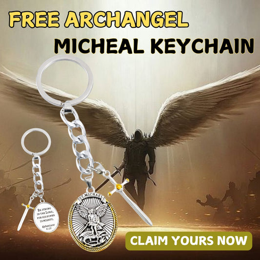 St. Michael Sword Pendent Keychain