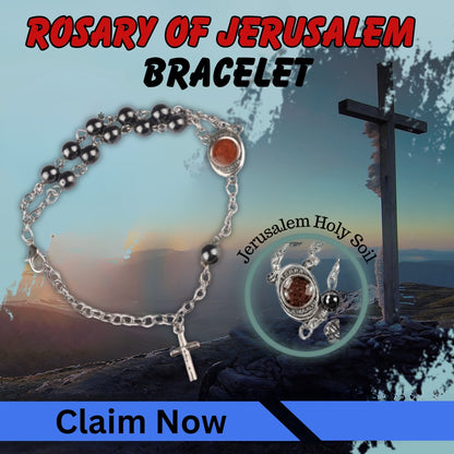 Rosary of Jerusalem Bracelet