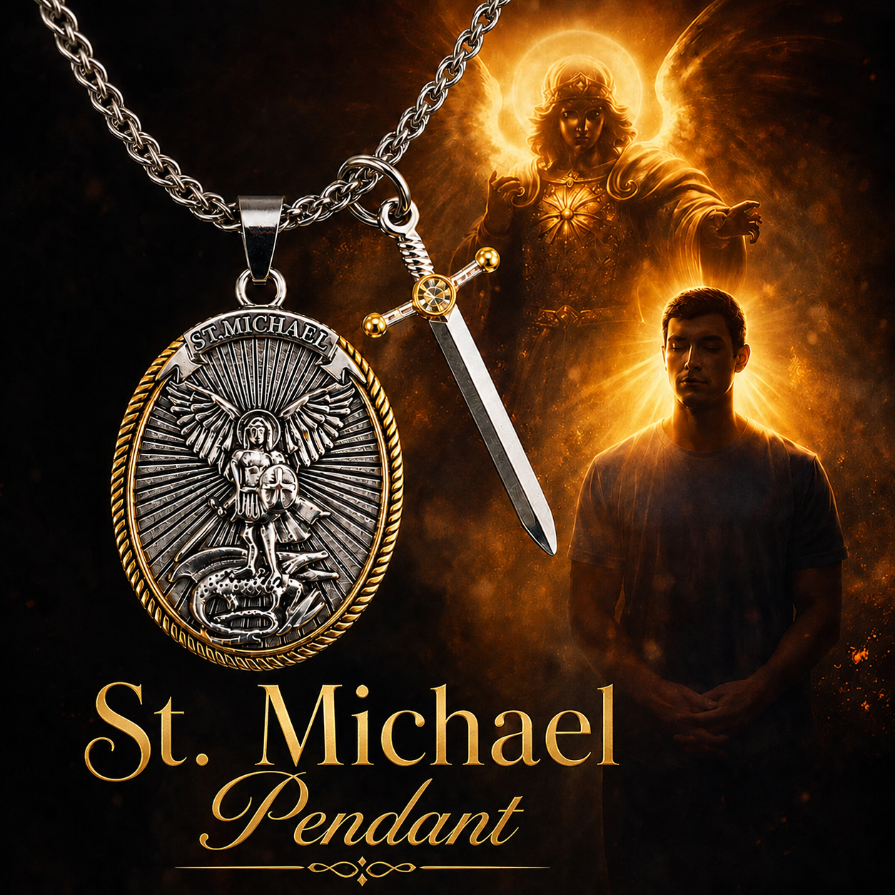 St. Michael Protection Pendant