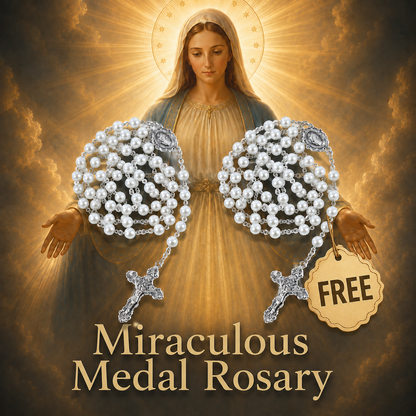 Miraculous Medal Rosary (Buy 1 Get 1 Free)