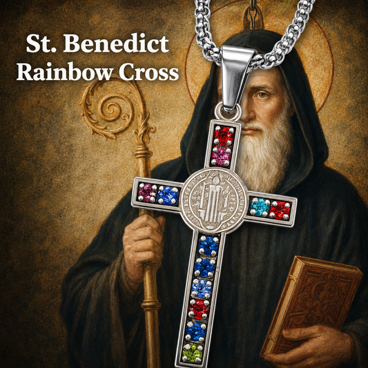 St. Benedict Rainbow Cross