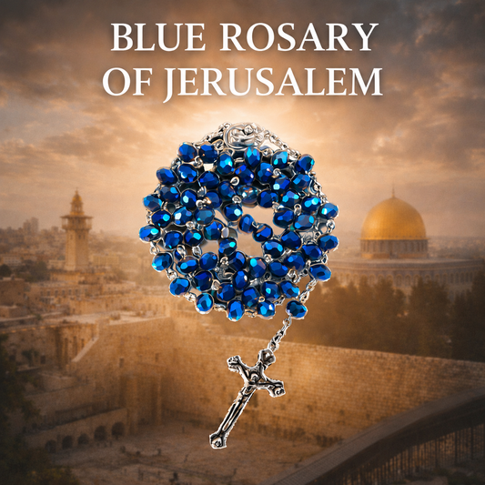 Blue Rosary of Jerusalem