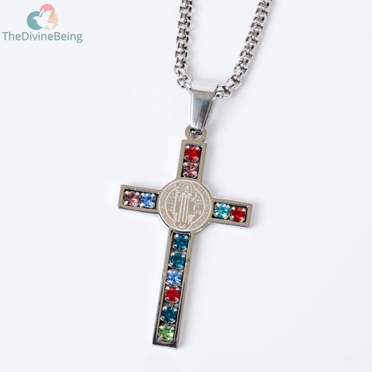 St. Benedict Rainbow Cross