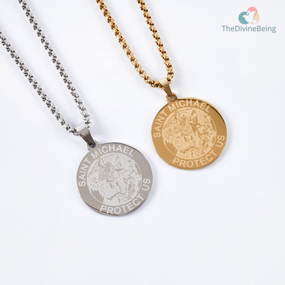 St. Michael Protect Us Medal