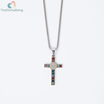 St. Benedict Rainbow Cross