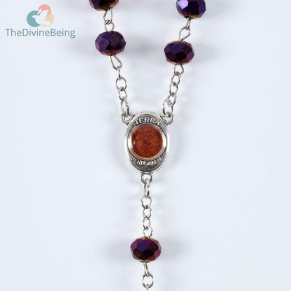 Purple Rosary of Jerusalem (Limited Edition!)