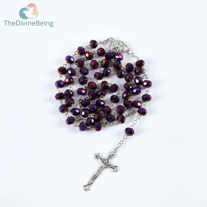 Purple Rosary of Jerusalem (Limited Edition!)