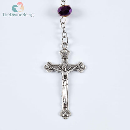 Purple Rosary of Jerusalem (Limited Edition!)