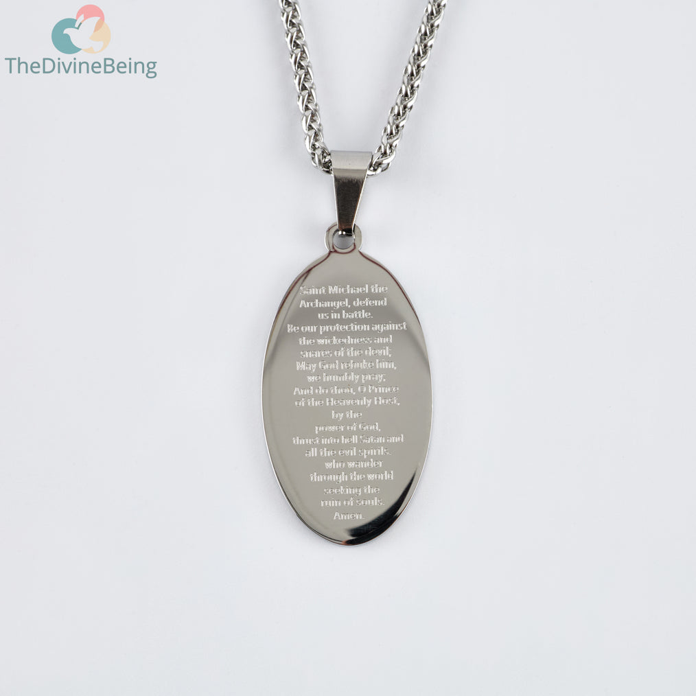 St. Michael Prayer Pendant