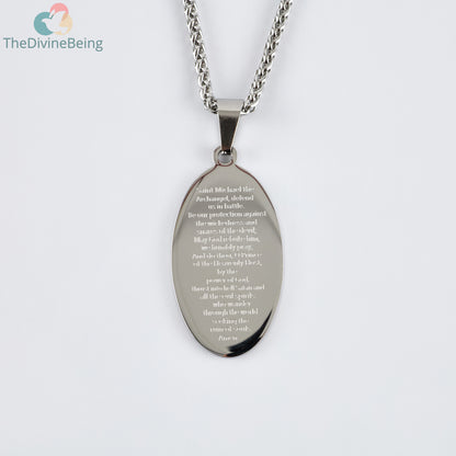 St. Michael Prayer Pendant