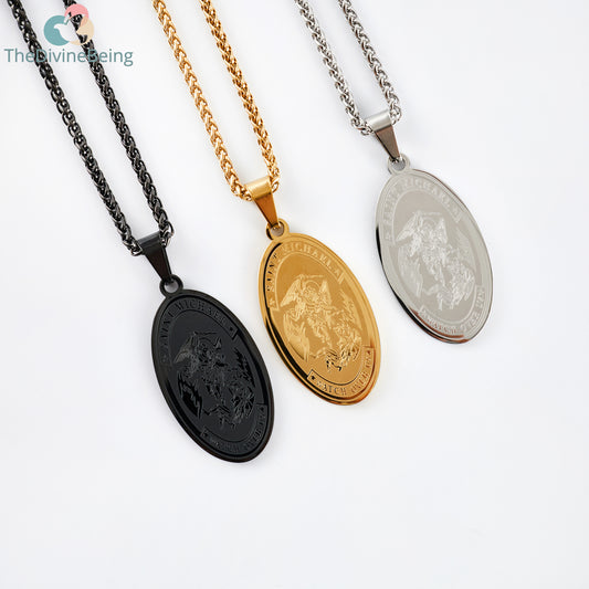 St. Michael Prayer Pendant
