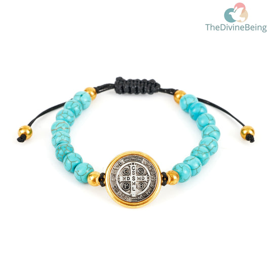 St. Benedict Turquoise Bracelet