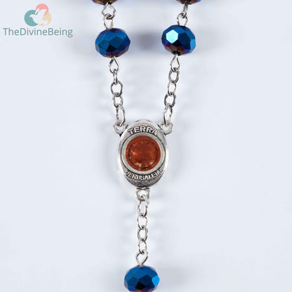 Blue Rosary of Jerusalem