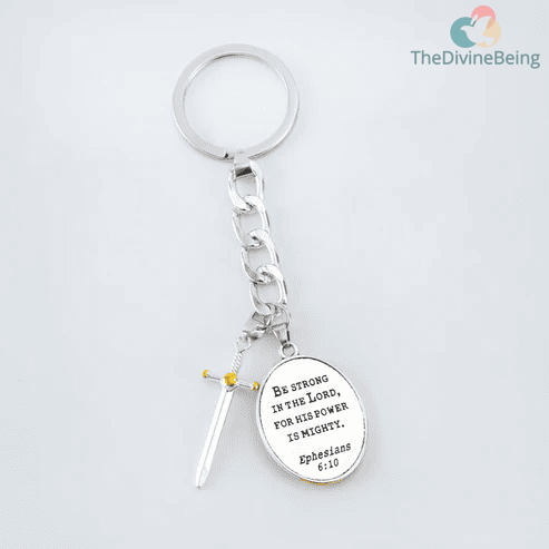St. Michael Protection Keychain