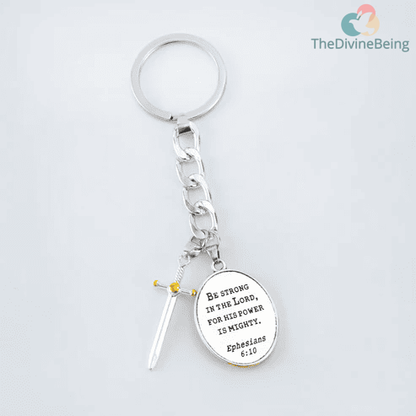 St. Michael Protection Keychain