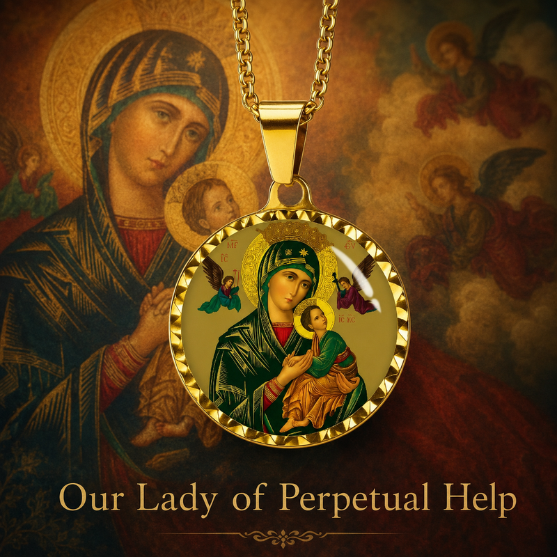 Our Lady Of Perpetual Help Pendant