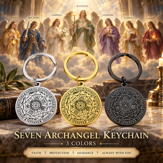 Seven Archangels Keychain