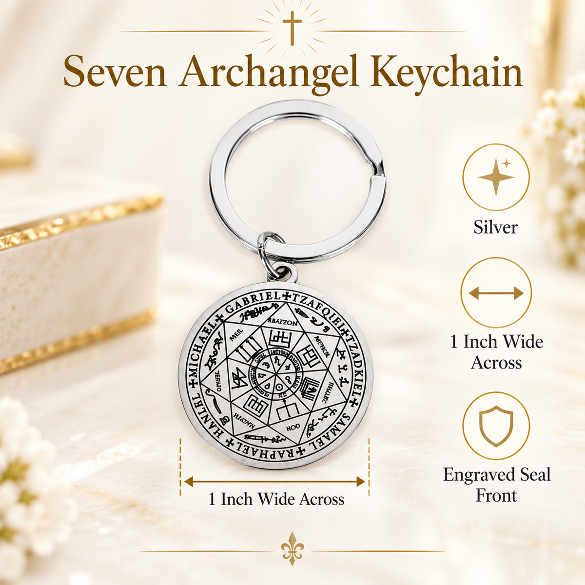 Seven Archangels Keychain