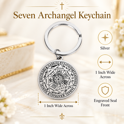 Seven Archangels Keychain