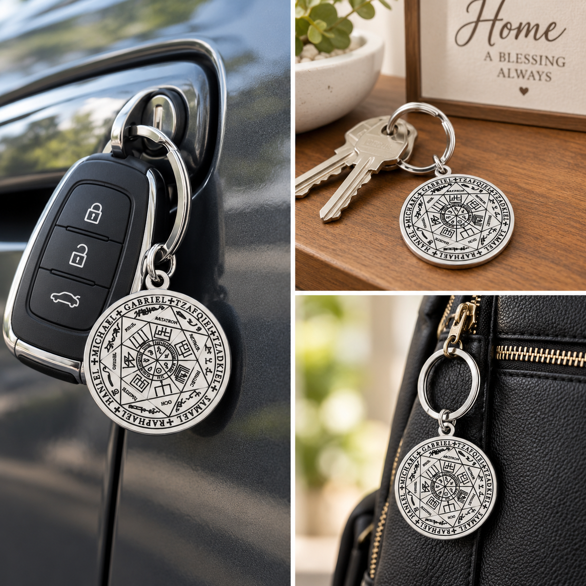 Seven Archangels Keychain